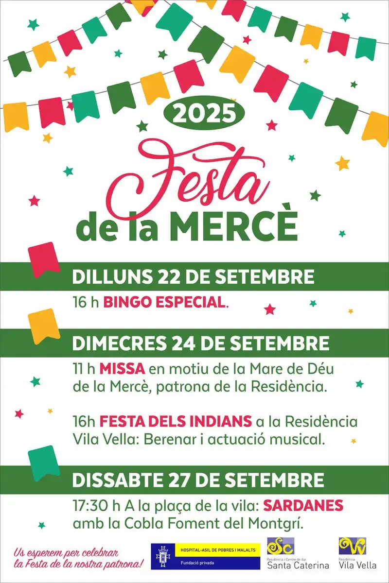 Cartell de la FEsta de la Mercè de 2025