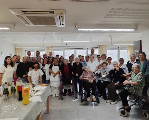 Acte de jubilació de Francisca Navarro Martínez, LA pAQUI.