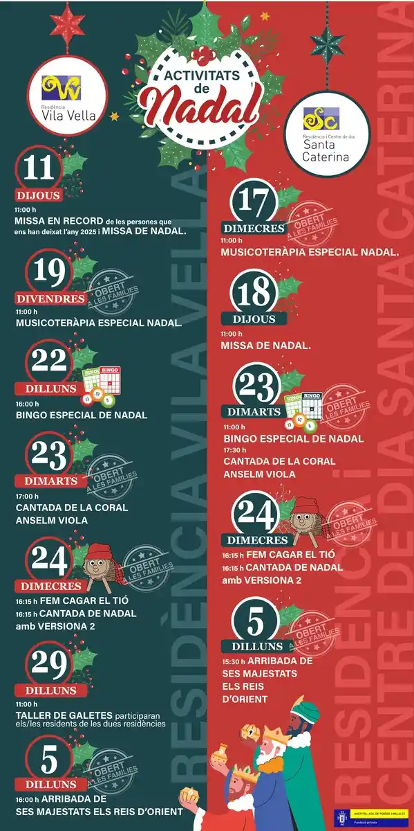 Activitats de Nadal.