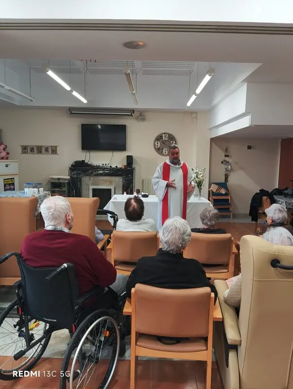 Missa a la residència.