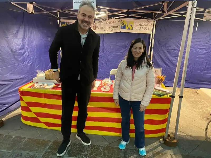 A la mostra d'entitats de la Fira de Sant Andreu de 2025