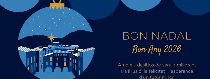 BANNER Des de la Fundació Hospital Torroella de Montgrí, us desitgem un Bon Nadal i un 2026 amb salut, pau i amor.
