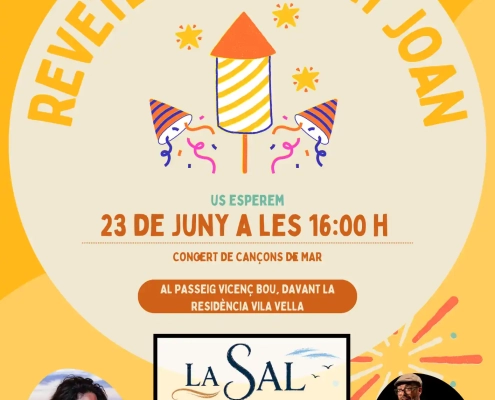 Cartell de la celebració de la Revetlla de Sant Joan