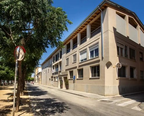 Façana de la residència Vila Vella després de la remodelació, octubre 2026